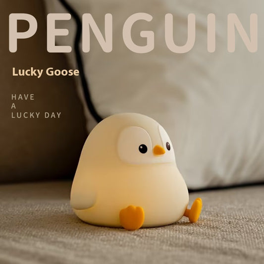 Bedroom Bedside Baby Penguin Small Night Lamp💫💛