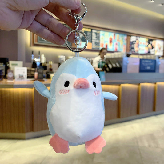 Penguin Plush Toy Keychain🩶🩷🩵